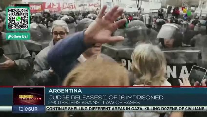 Argentinian judge releases 11 detainees