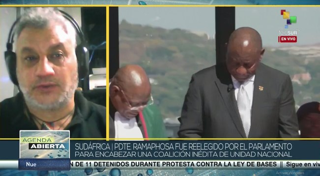 Agenda Abierta 19-06 Cyril Ramaphosa es investido como presidente de Sudáfrica
