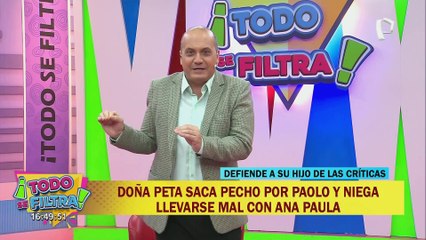 Doña Peta niega llevarse mal con Ana Paula: "Tenemos una bonita relación"