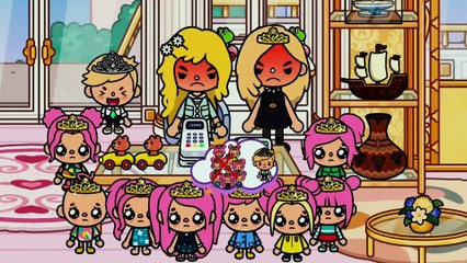 DAD WANT A BOY BUT WHERE'S TEN GIRLS | TOCA BOCA WORLD STORY