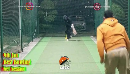 9th Jan LBCC Best Bowling Session #cricketlover #cricketshorts #cricketvideo #batting #netsession