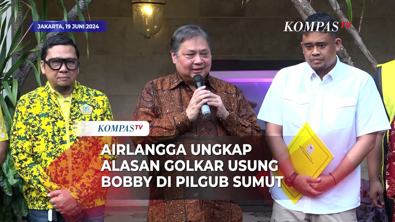 Golkar Resmi Dukung Bobby Nasution Maju Pilkada Sumut 2024