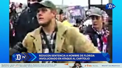 Download Video: Reducen sentencia a hombre de Florida involucrado en ataque al Capitolio | El Diario en 90 segundos