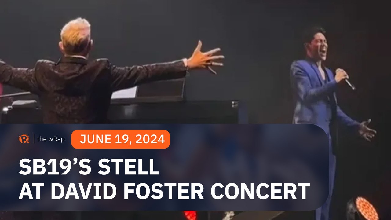How SB19’s Stell wowed the audience at David Foster concert video Dailymotion