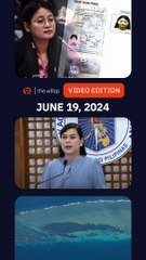 Download Video: Today's headlines: Sara Duterte, Alice Guo, West Philippine Sea | The wRap | June 19, 2024