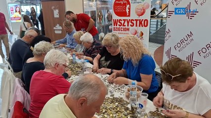 Wielkie liczenie drobniaków z fundacją Magia z Koszalina
