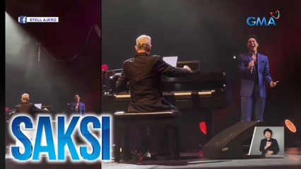 Stell ng SB19, ibinahagi ang behind the scenes sa kanyang performance sa concert ni David Foster | Saksi