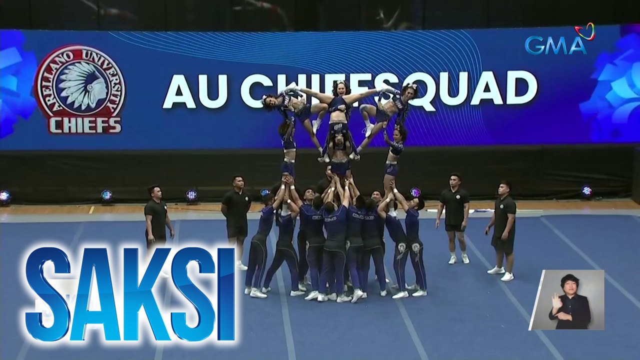 Arellano University, wagi sa NCAA Season 99 Cheerleading Competition | Saksi