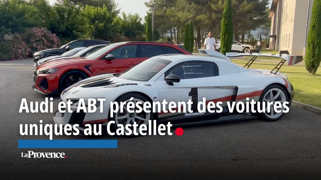 Audi et ABT présentent des voitures uniques au Castellet