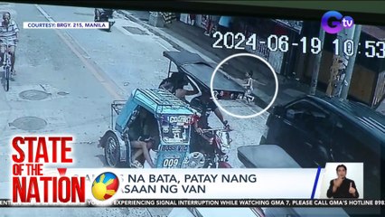 2-anyos na bata, patay nang masagasaan ng van | SONA