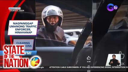 Nagpanggap umanong traffic enforcer, hinahanap | SONA