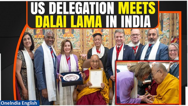 Why is China Angered Over US Congressional Delegation Meet with Dalai Lama in India? Oneindia News