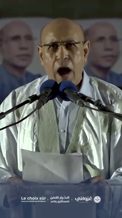غزواني، مخاطبا سكان ولاية #كيديماغا: نحن شعب واحد؛ لا تفاضل إلا بالتضحية من أجل الوطن. #غزواني_2024 #الخيار_الآمن #موريتانيا
