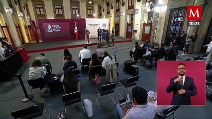 AMLO para celebrar su buena salud pide terminar Mañanera con una canción de Chico Che