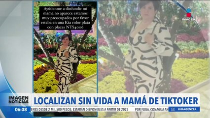 Derek Trejo: Localizan sin vida a la mamá del tiktoker