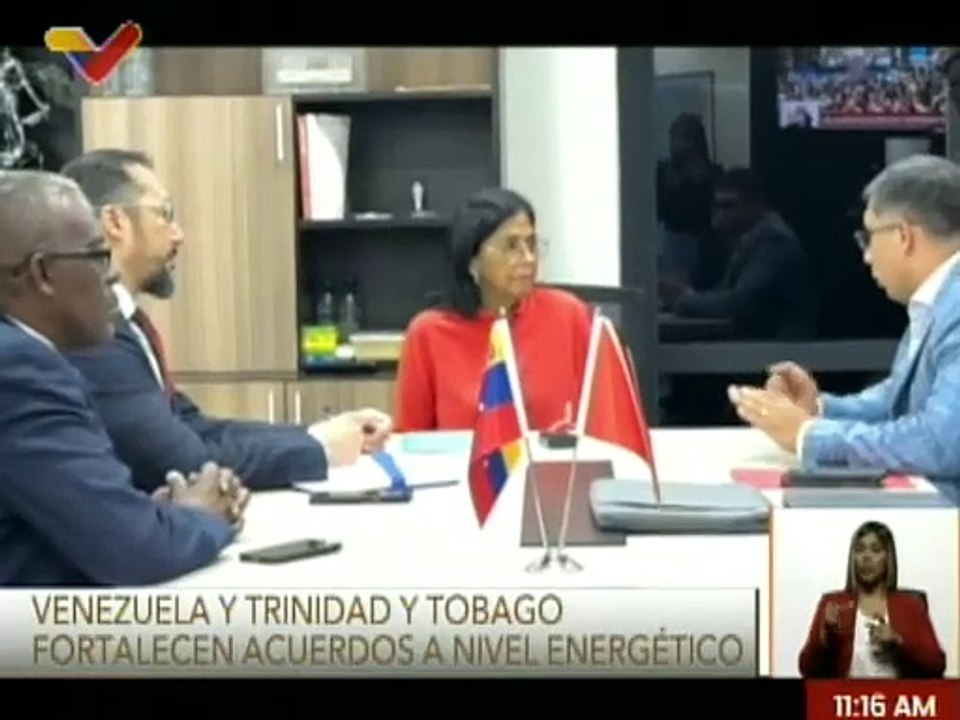 Venezuela y  Trinidad y Tobago fortalecen acuerdos  en materia energética