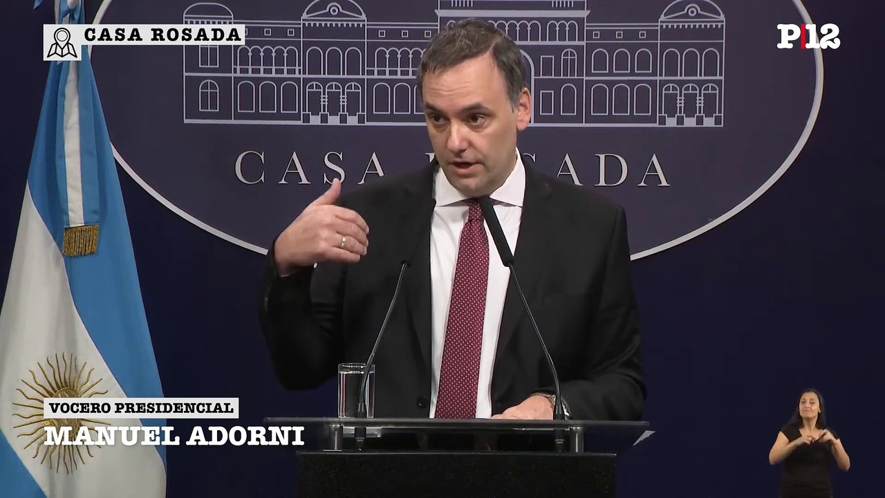Adorni compartió cifras de la situación fiscal de la Argentina: "Néstor Kirchner estaría orgulloso del gobierno de Javier Milei"