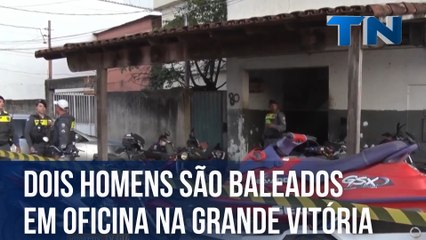 Dois homens são baleados em oficina na Grande Vitória