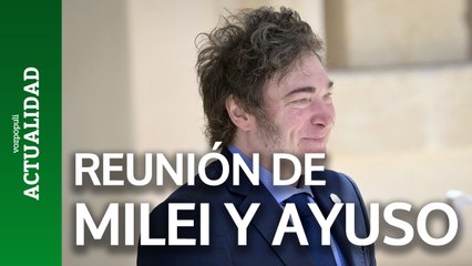 El Gobierno argentino anuncia un encuentro de Milei con Ayuso el viernes en Madrid