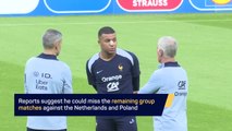Kylian Mbappe training alone as France squad prepare for Netherlands match