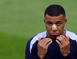 Euro 2024 : Les images du retour à l'entrainement de Kylian Mbappé