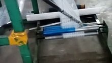 Shower Bag machine cutting real plastic Machine cutter