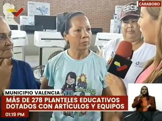 Carabobo | 278 planteles educativos dotados con equipos en el mcpio. Valencia