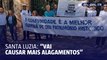 Moradores protestam contra empreendimento em Santa Luzia