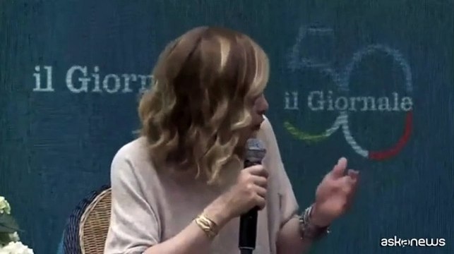 Meloni: contenta di aver fatto mangiare i panzerotti ai leader del G7