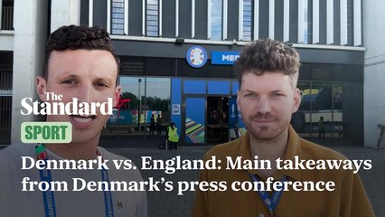 Denmark vs. England: Main takeaways from Denmark's press conference