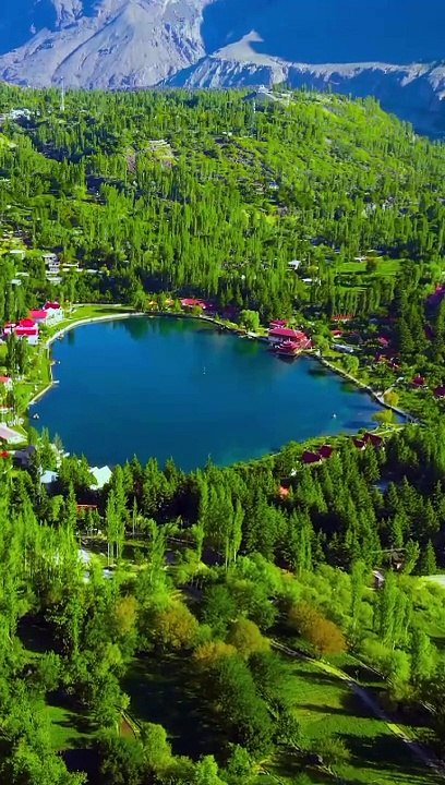 Beautiful view Shangri-la Upper kachura lake skardu Pakistan