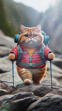 Amazing cat traveling the world | sad story | AI cat story | cute cat videos | funny cat videos | #shorts #cat #cute #kitten #animal #animals #nacats010