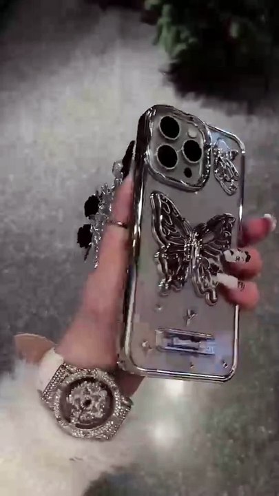 Luxury butterfly iphone case