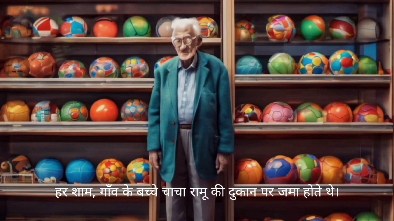 "Old Man Selling Simile Balls"