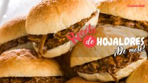 Cómo hacer Hojaldras de mole con pollo ¡Fáciles y deliciosas! | Recetas mexicanas | Cocina Vital