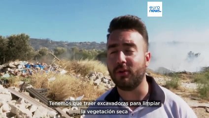Decenas de incendios en toda Grecia, uno de ellos en la barriada de Koropi en Atenas