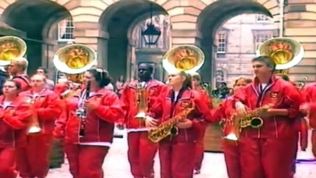 Golden Eagles Marching Band - City Chambers Performance - Royal Edinburgh Military Tattoo