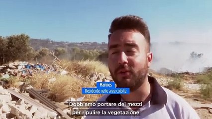 Grecia, un grave incendio divampa nei pressi di Atene