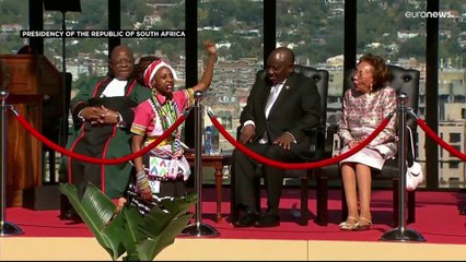 في حفل تنصيبه.. رئيس جنوب إفريقيا الجديد يعلن بداية "حقبة جديدة"