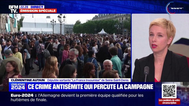Viol à Courbevoie: Je suis horrifiée , réagit Clémentine Autain (LFI)