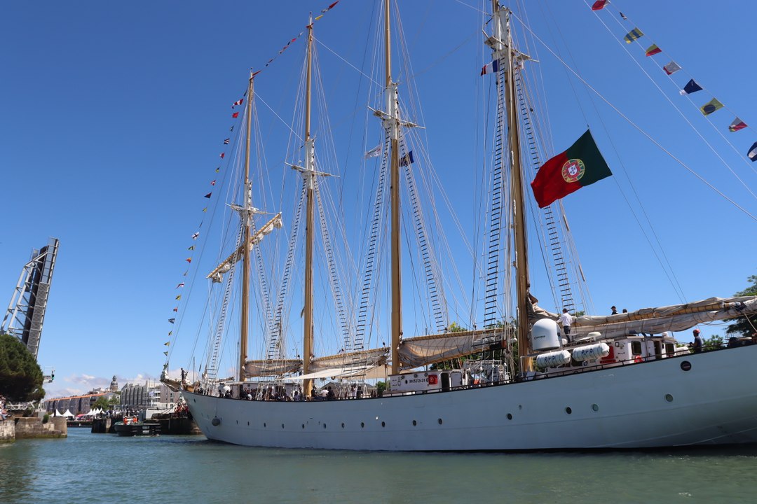 Les grands voiliers des Fêtes maritimes de La Rochelle