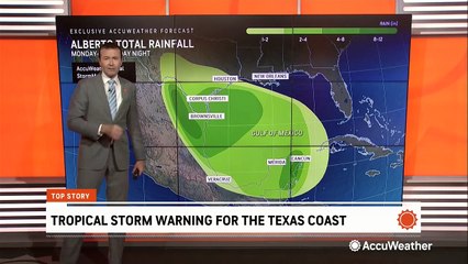 Alberto causes coastal flooding in Texas