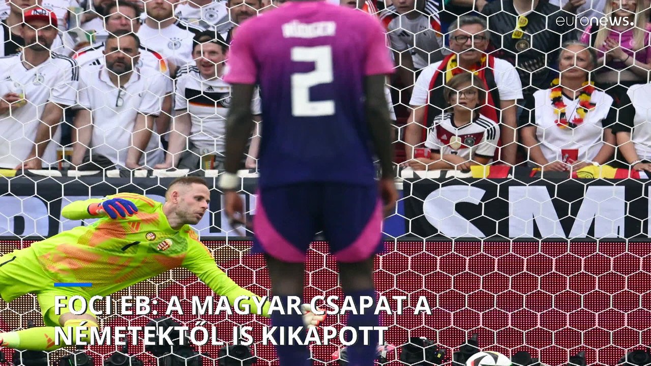 Második mérkőzését is elveszítette a magyar válogatott a labdarúgó Európa-bajnokságon