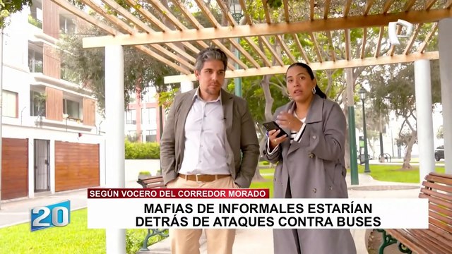 Mafias de transportistas informales estarían detrás de ataques contra buses del Corredor Morado