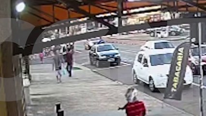 Câmera registra atropelamento de criança na Avenida Tito Muffato