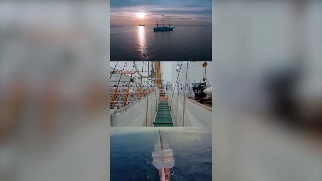 En el marco del aniversario del 1er. viaje de la Fragata Libertad, el ministerio de Petri publicó en sus redes oficiales un reel con imágenes de la embarcación y sus marineros