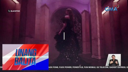 BLACKPINK member Lisa, sinorpresa ang fans nang i-release ang teaser ng upcoming single na "Rockstar" | Unang Balita