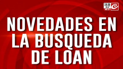 Búsqueda de Loan: encontraron otra zapatilla