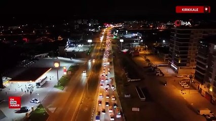 Bayram tatilinin sona ermesiyle yollarda hareketlilik başladı