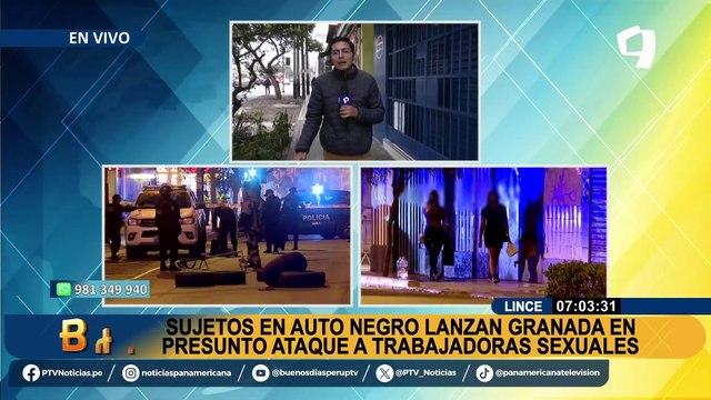 ¡Les lanzaron una granada de guerra!: Trabajadoras sexuales en Lince encuentran artefacto explosivo en su zona